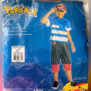 Pokémon Ash Costume Size Medium